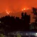 Bobcat fire approaches Sierra Madre and Arcadia communities in California, U.S.,  September 13, 2020 in this picture obtained from social media. Photo taken September 13, 2020.  John Mirabella via REUTERS   ATTENTION EDITORS - THIS IMAGE HAS BEEN SUPPLIED BY A THIRD PARTY. MANDATORY CREDIT. MUST CREDIT JOHN MIRABELLA.  NO RESALES. NO ARCHIVES.